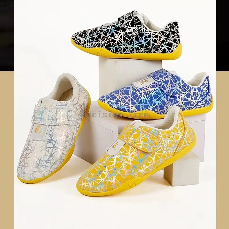 Tai Chi Training Wushu Shoes Chinese Style Martial Art Sneaker for Kids
