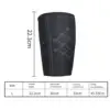 Thigh Compression Sleeve Hamstring Compression Sleeve Stretch Thigh Protector Non Slip Upper Leg Sleeve for Cycling Women Men 6