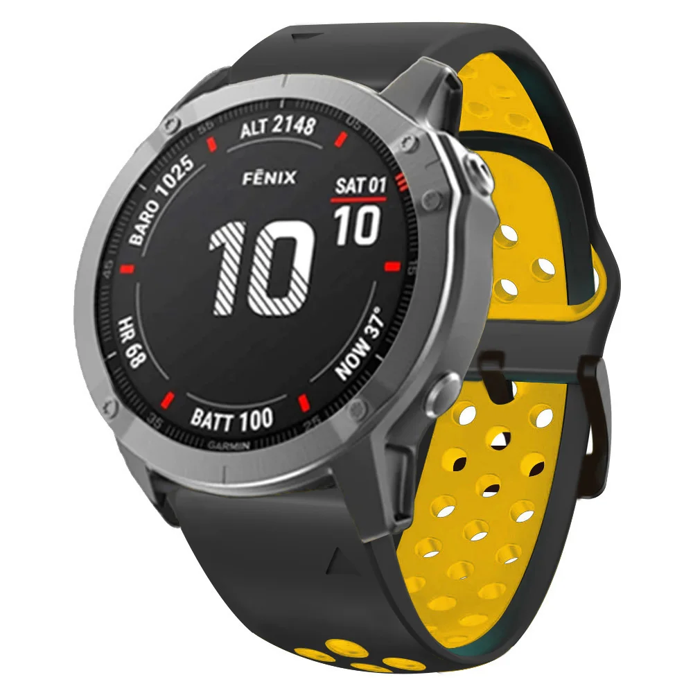 Premium Silicone Quick Release Watch Strap - Universal 22mm/26mm Band