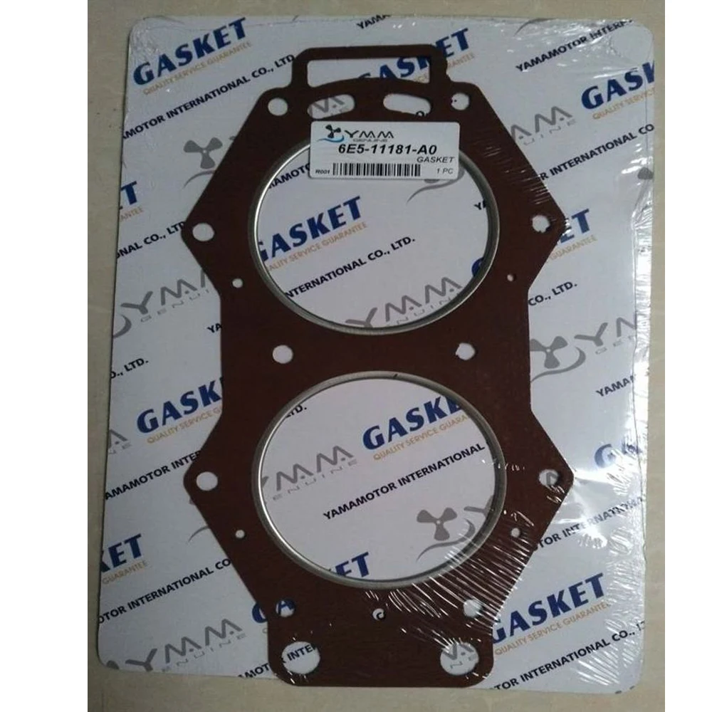 Free Shipping Cylinder Head Gasket For Yamaha Outboard Motor 2 Stroke 115 Hp Part No.6E5 11181