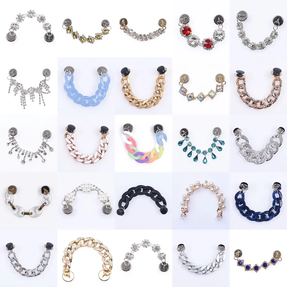 

Новинка, подвеска в виде цепочки, дизайнерские аксессуары, украшение для обуви, заглушка, подвеска, Пряжка для подарка девушке, 1 шт.