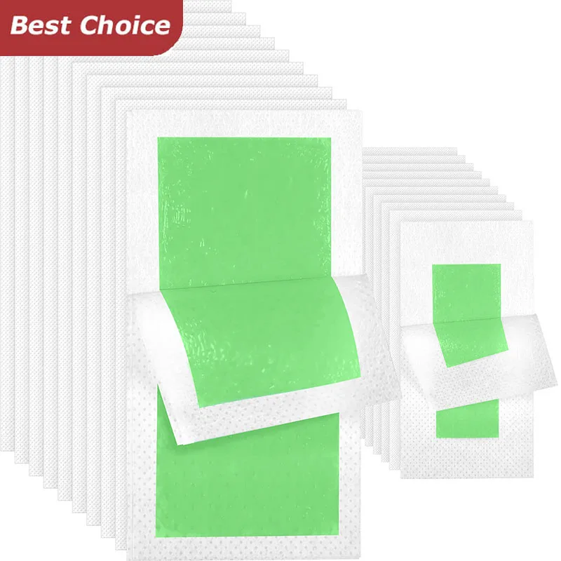 Facial hair removal wax strips 10PCS depilatory wax strips