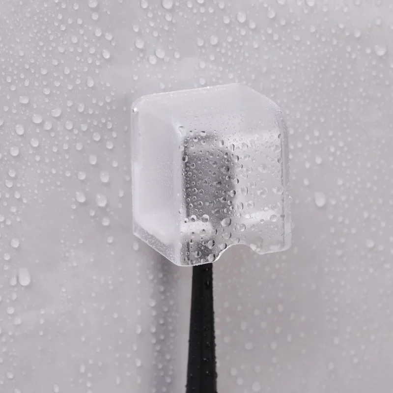 Toothbrush Holder 1/6PCS with Cover Punch-free Wall-mounted Toothbrush Holder Self-adhesive Bathroom Storage Rack