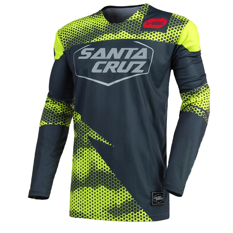 2022 Cycling Jersey Long Sleeve Enduro Motocross Jersey MTB Downhill Mountain Bike DH Maillot Ciclismo Hombre Quick Drying Shirt