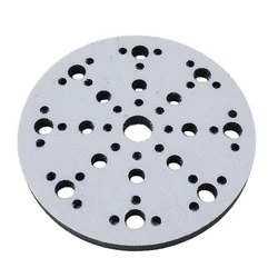 6 Inch 150mm 48-Holes Soft Interface Pad Hook And Loop Sanding Disc Buffer Sponge Interface Cushion Pad For Backing Pad
