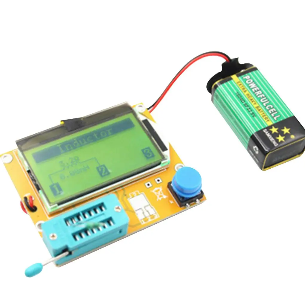 

ESR Transistor Tester LCD Display Resistor Fittings Mos Tube Triode