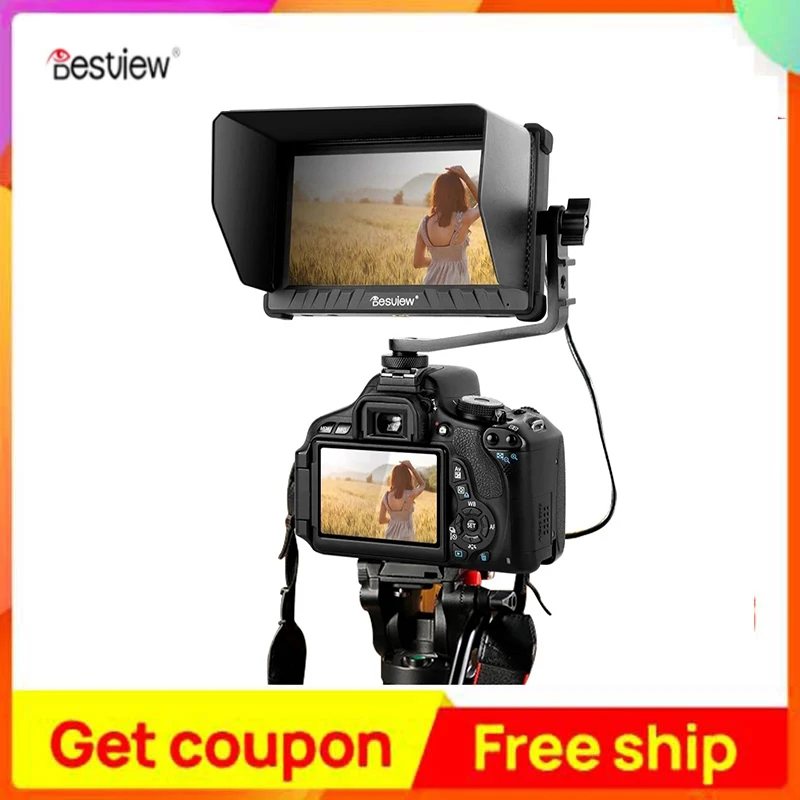 Bestview P5II P5 II 4K HD LUT Touch Screen DSLR Camera Field Monitor 1920*1080 Display Field Monitor for DSLR Camera Desview
