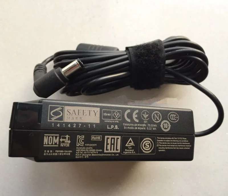 Original Fsp 19v 3.43a ac Carregador Adaptador de Alimentação para Intel Nuc Nuc7i3bnh Fsp06510aaba Mini pc Power Supply Novo - Image 2