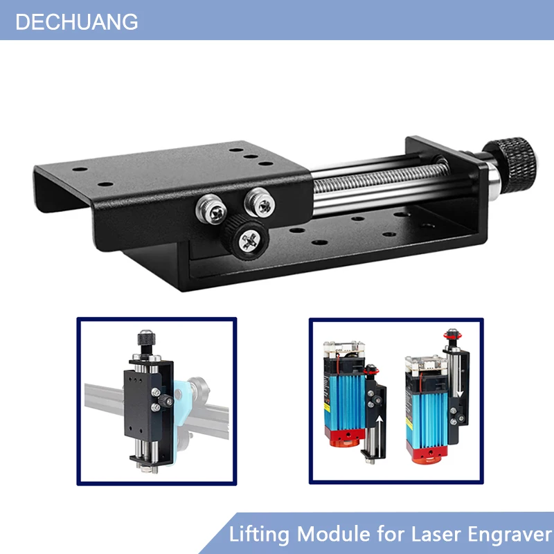 Pour TTS pro TTS-55 TTS-10 ajusteur de hauteur d'axe Z ensemble de contrôle de mise au point de levage d'axe Z Module de levage pour graveur Laser.