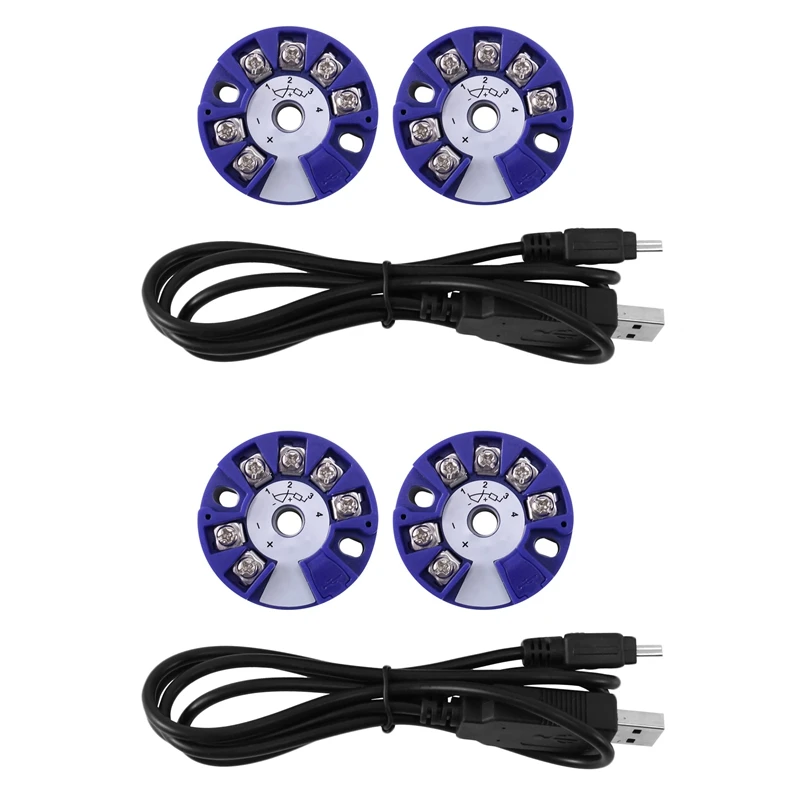 

Promotion! 2X Programmable Thermocouple RTD PT100 To 4-20MA Converter TC RTD Input 4-20MA Output Temperature Transmitter