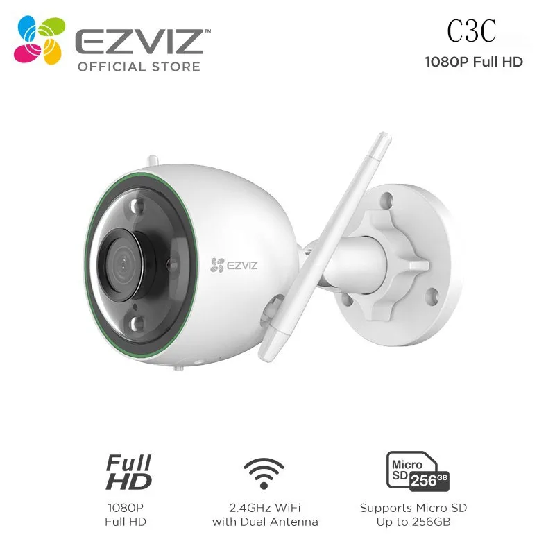 Ezviz C3c Outdoor Security Wifi Camera 1080p Full Hd Color Night Vision