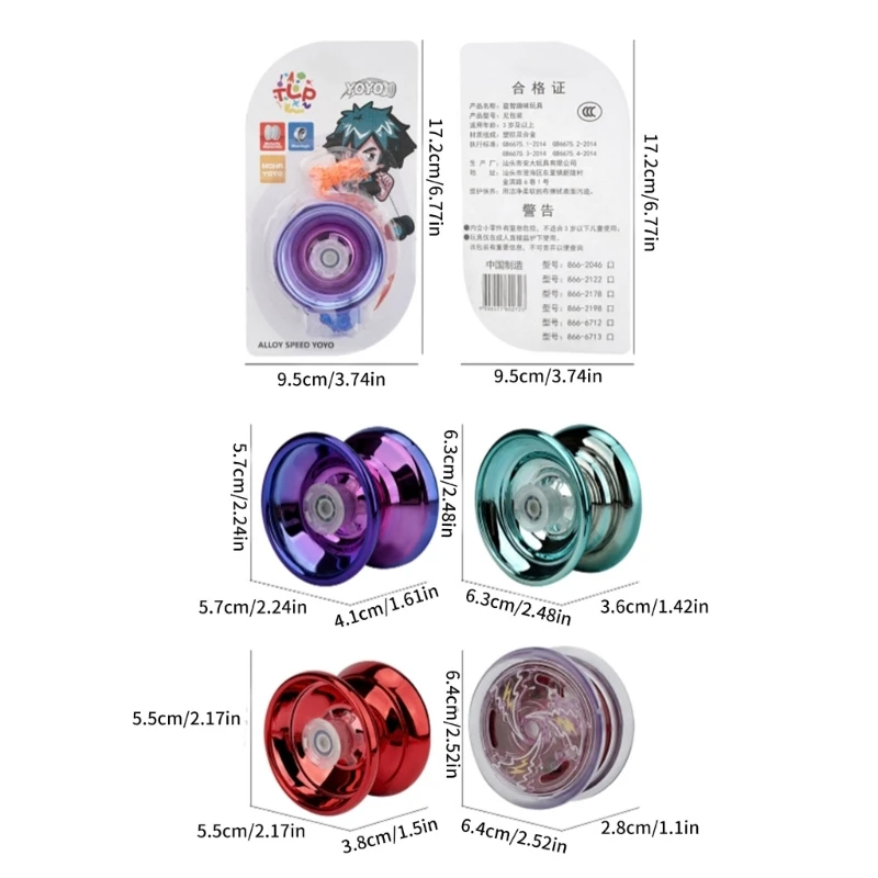 Yo-yo Ball Toy LED Flashing Professional For Kids