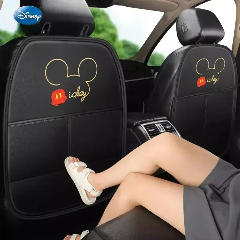 Disney car interior seat back anti-kick pad children's rear seat protective pad anti-dirty rear protective cover