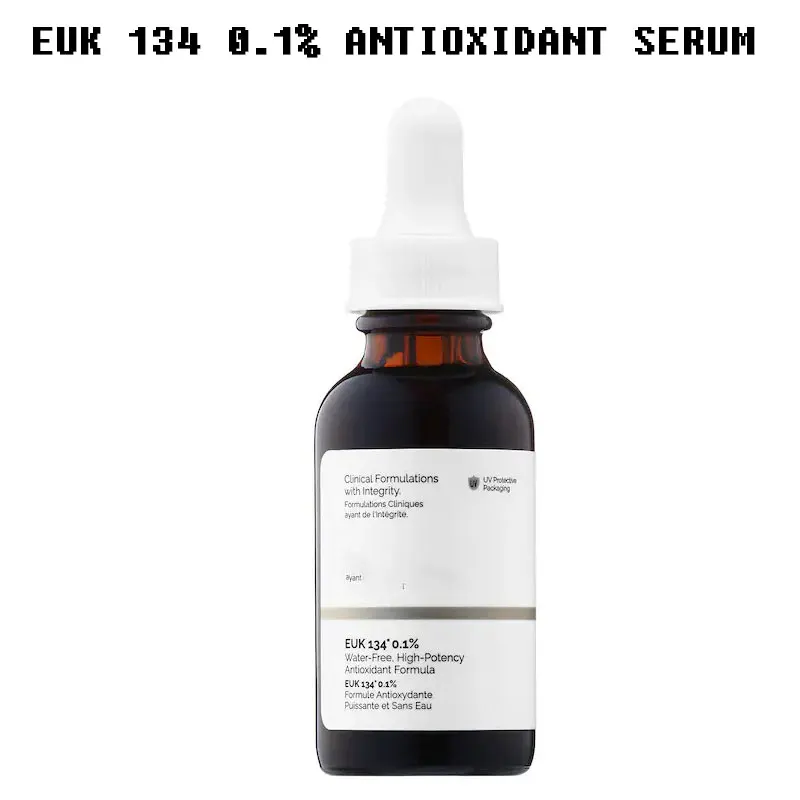 30ml Face Serum AHA BHA EUK 134 0.1% Antioxidant Caffeine Solution et Copper Peptides 1% Rose Hip Seed Oil Granactive