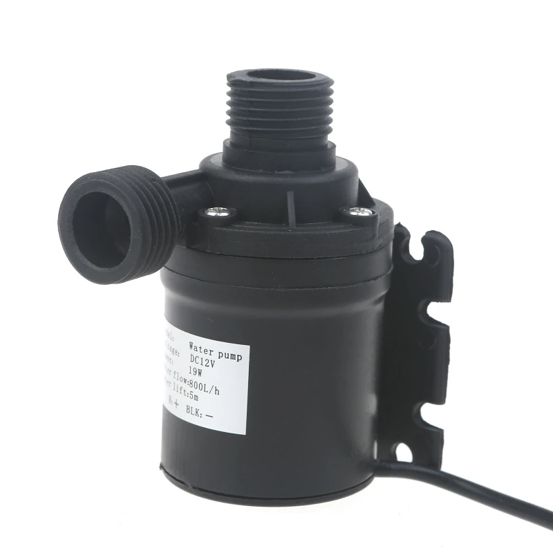 

DC12V Micro Brushless Motor Water Pumps Mini Submersible Water Pump for Fish for Tank Fountain Pool Pond Aquarium 800L/H