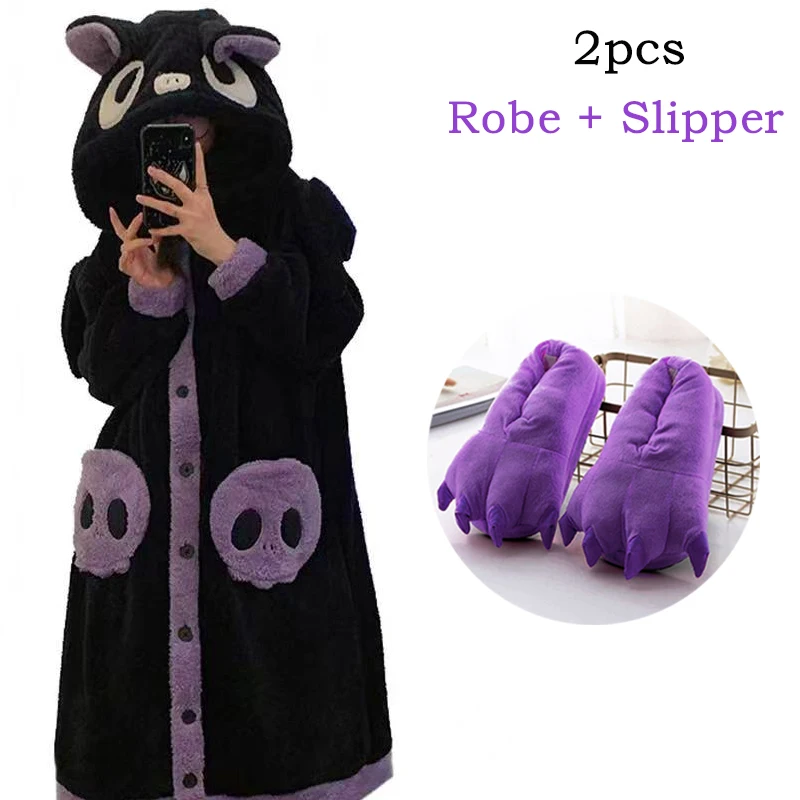 Robe and Slipper