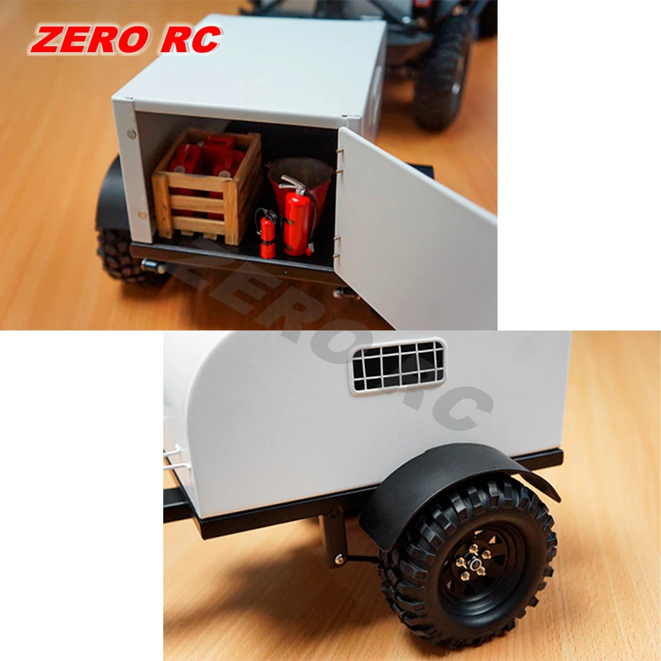 1/10　ラジコン用　車載牽引トレーラー　ローダー　ドリフト　クローラー 1/10 ラジコン用 車載牽引トレーラー ローダー ドリフト