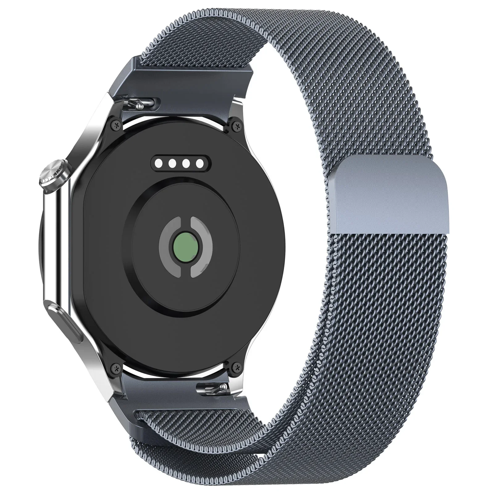 Stainless Steel Milanese Loop Magnetic Buckle Bracelet Wristband Strap