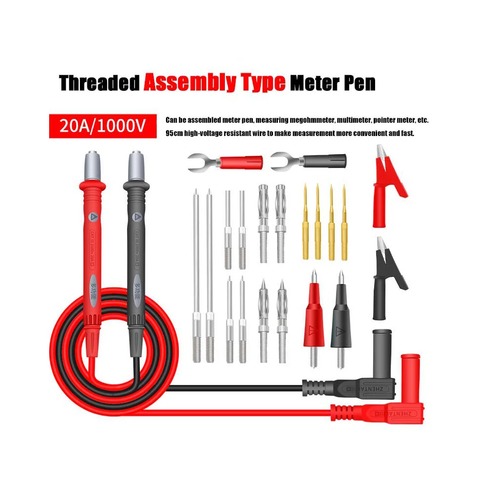 Multimeter Electrical Test Leads Kit