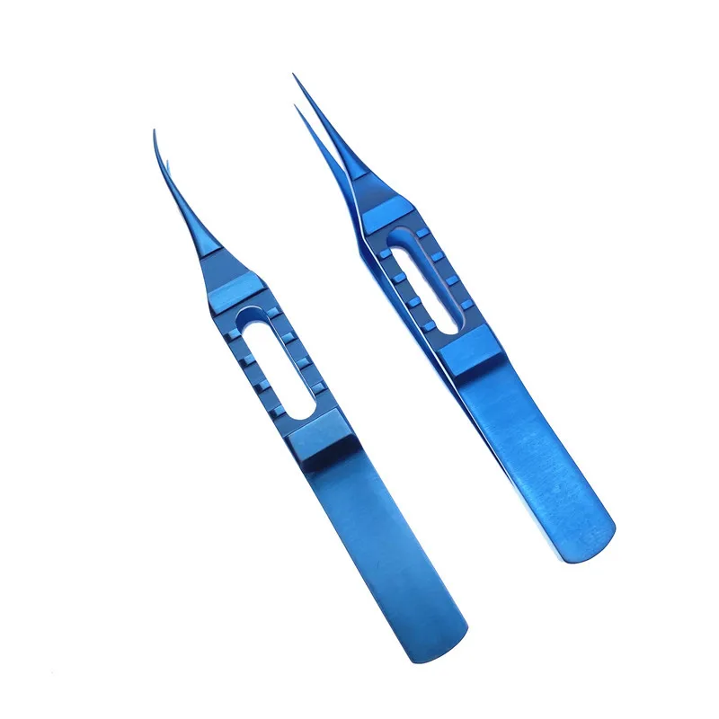 

Titanium Ophthalmic tweezers Double eyelid tweezers embedding thread surgical tool Dental Forceps eye surgical instrument