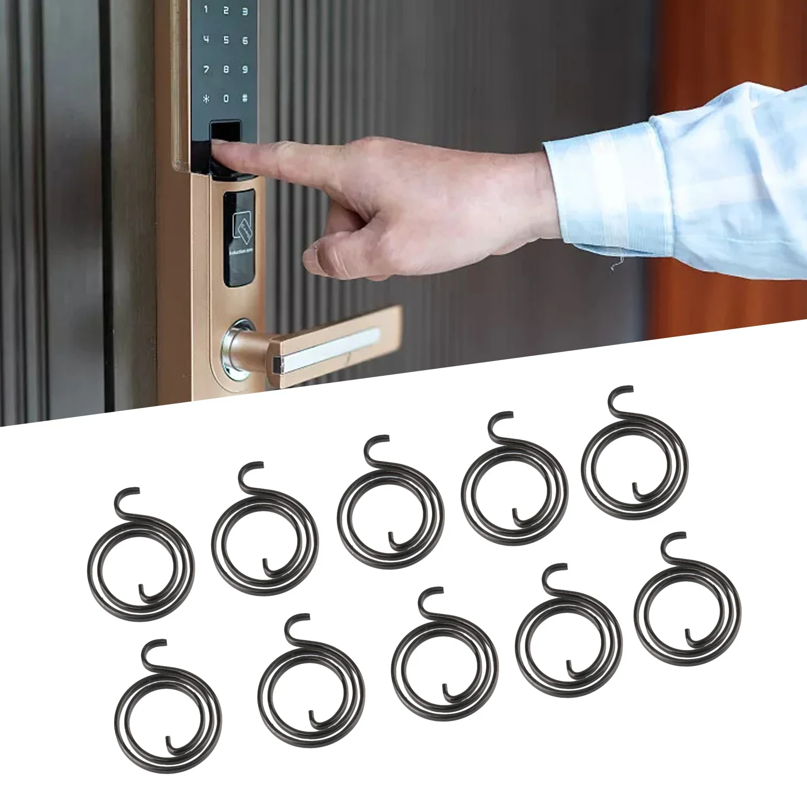 Door Knob Handle Torsion Spring Springs Tool Universal Door Knobs 2.5 Turn 28mm Outer Diameter 19mm Inner Diameter,door knob spring