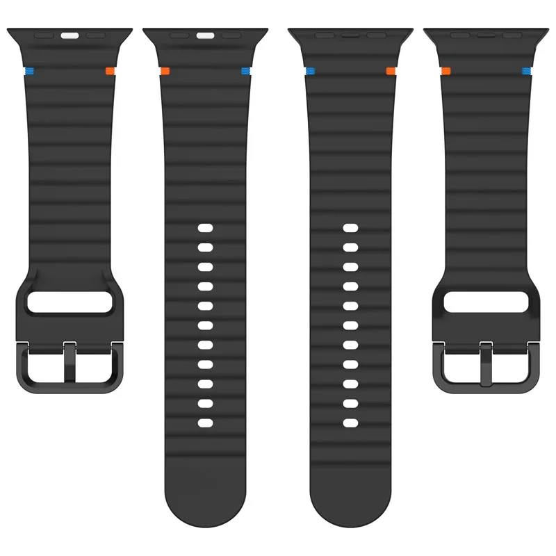 Premium Silicone Watch Band - Vibrant Colors, Durable Design, Universal Fit