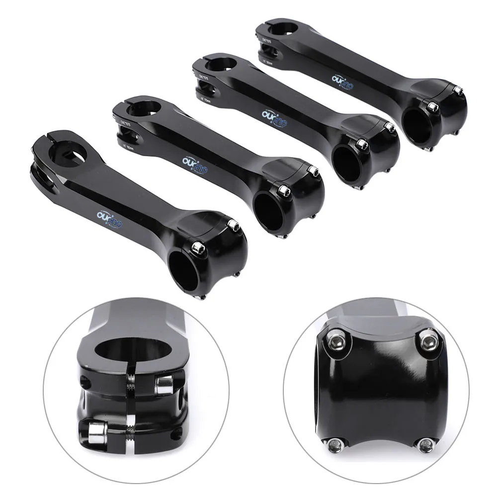 OUO Langer Fahrradvorbau 7075 Aluminium CNC-Vorbau 17/6 Grad MTB-Lenkervorbau 160/170/180 mm Takeaway 31,8 mm Downstem-Fahrradtisch – Detail 13
