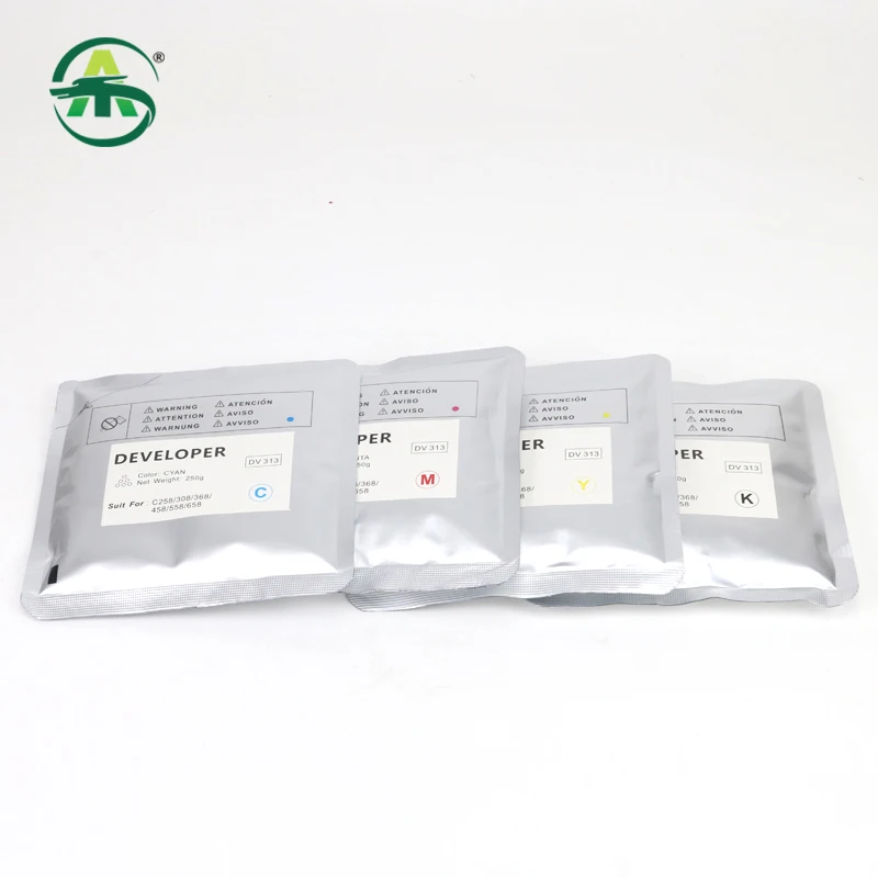 Desenvolvedor para Konica Minolta Dv313 dv 313 C308 C258 C308 C368 C458 C558 C658 c 258 308 368 458 558 Cmyk 1pc pó do - Imagem 2
