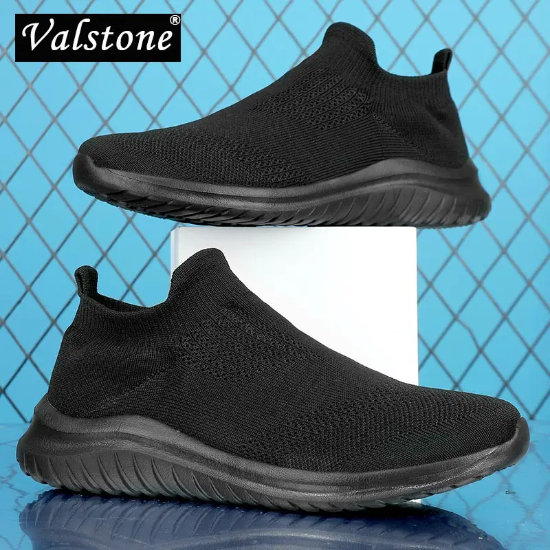Valstone Dropshipping Casual Men Gym Shoe Super Light Fashion Sneakers for  Men Slip-on Outdoor Summer Tennis Zapatos De Hombre