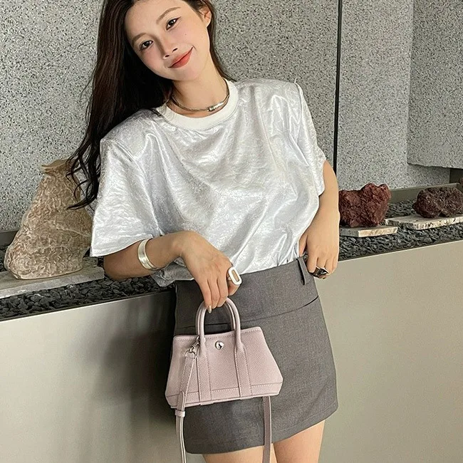 한국 스타일 가든 통근 핸드백 여성용 다용도 토트백 2026년 신모델 싱글 숄더 크로스백 모든 경우에 적합