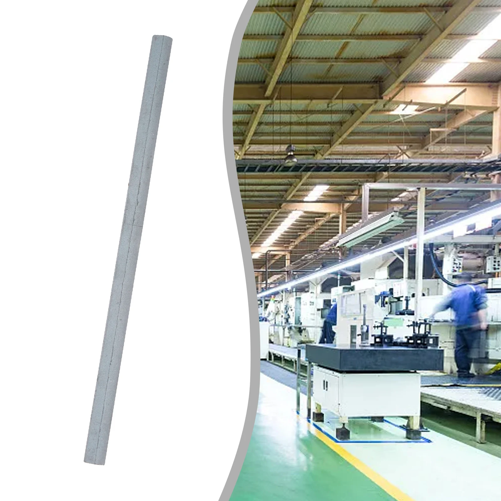 1pcs Ferrite Rod Buffer Rod Anti-Interference Ferrite Mandrel With Diameter Length 10×200mm Ferrite Bars Flat Profiles Parts