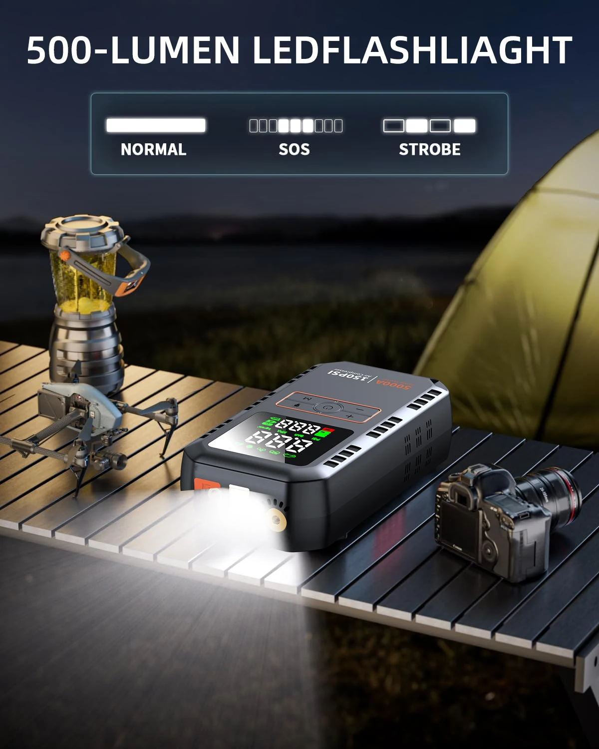 4-in-1 Car Jump Starter 6