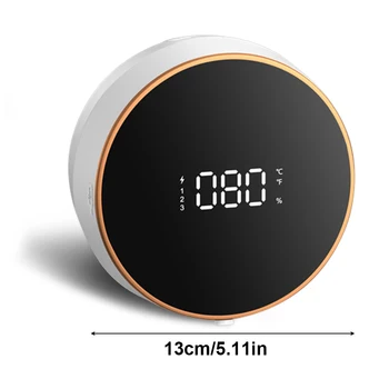 เครื่องจ่ายสบู่อัจฉริยะ 300 มล. เซ็นเซอร์อินฟราเรดแบบสัมผัสอุปกรณ์ล้างมือ USB เครื่องจ่ายสบู่เหลวติดผนังแบบชาร์จไฟได้ 8