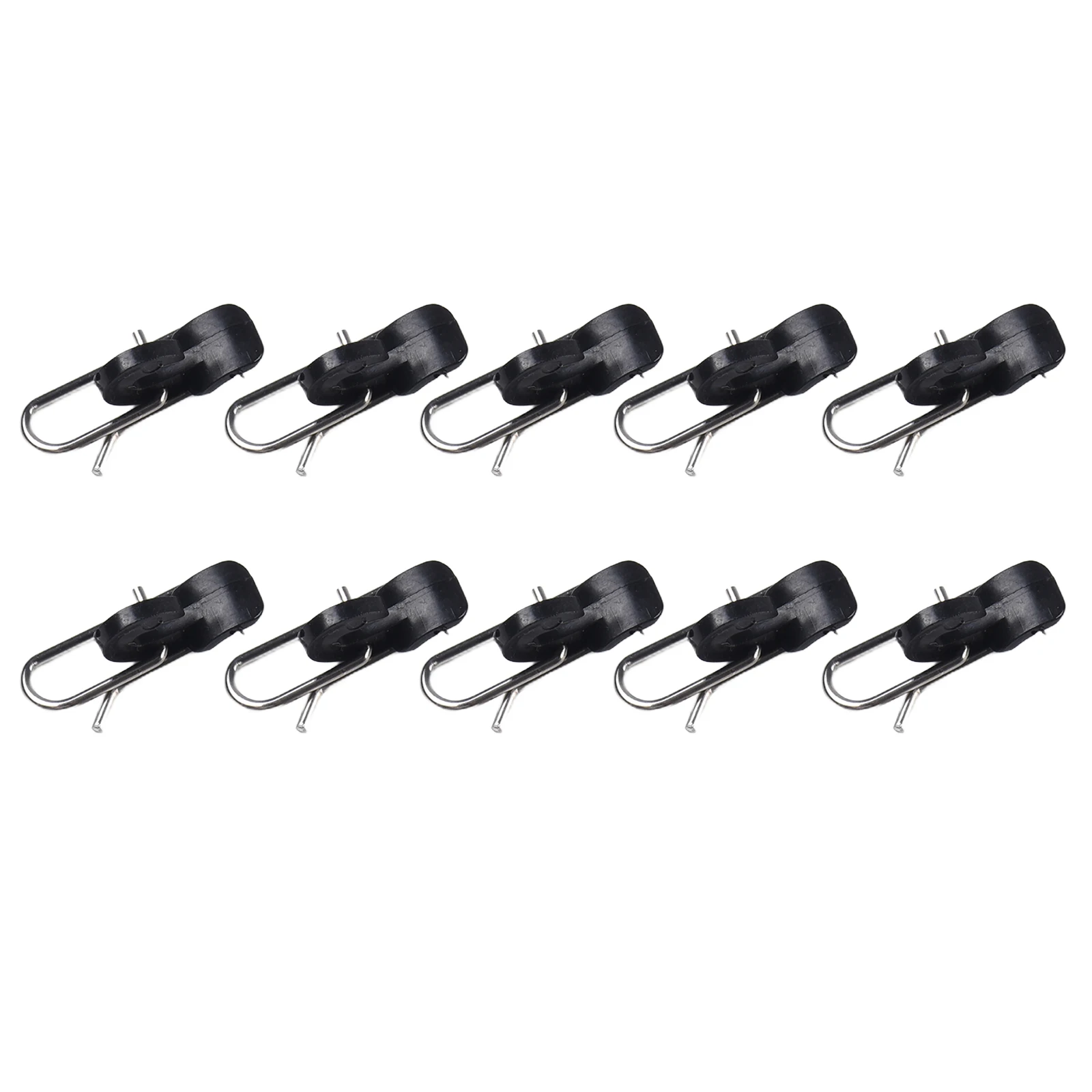 10pcs Stainless Steel Sea Fishing Bait Clip HookBait Release Clip 10pcs Stainless Steel Sea Fishing Bait HookBait Release