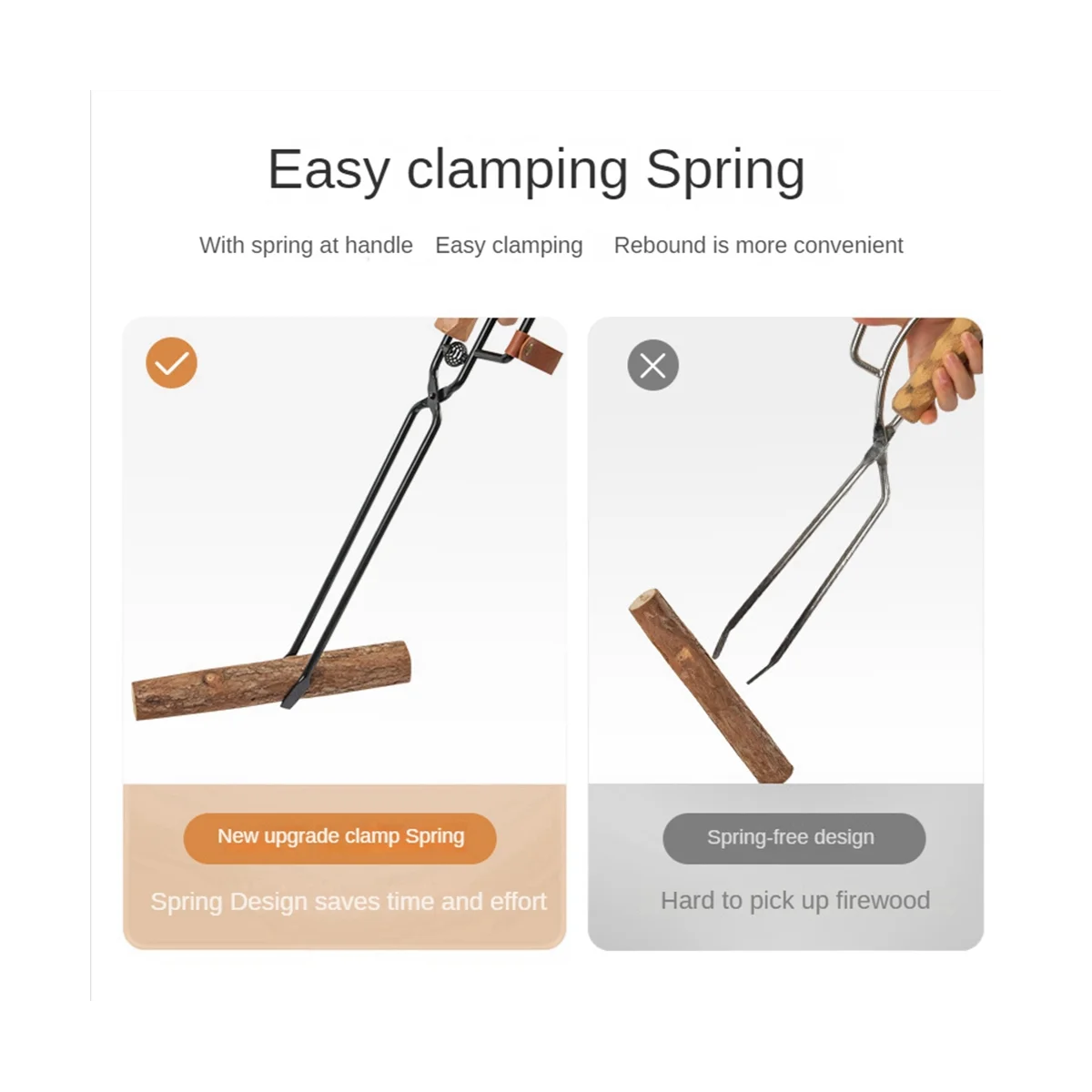 Strumento Per Barbecue All'Aperto Pinza Per Barbecue In Carbonio Pinza Per Bruciare La Pinza A Becco D'Anatra Non Sono Una Pinza Per Carbone Di Legna 