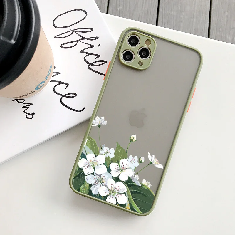 Elegant Lavender Higan Flower Phone Case - Shockproof Shell Cover
