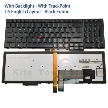 Nuova tastiera portatile americana retroilluminata per Lenovo Thinkpad E531 E540 L540 L550 L560 L570 T540 T540p T550 T560 W540 W541 W550 W550s P50s