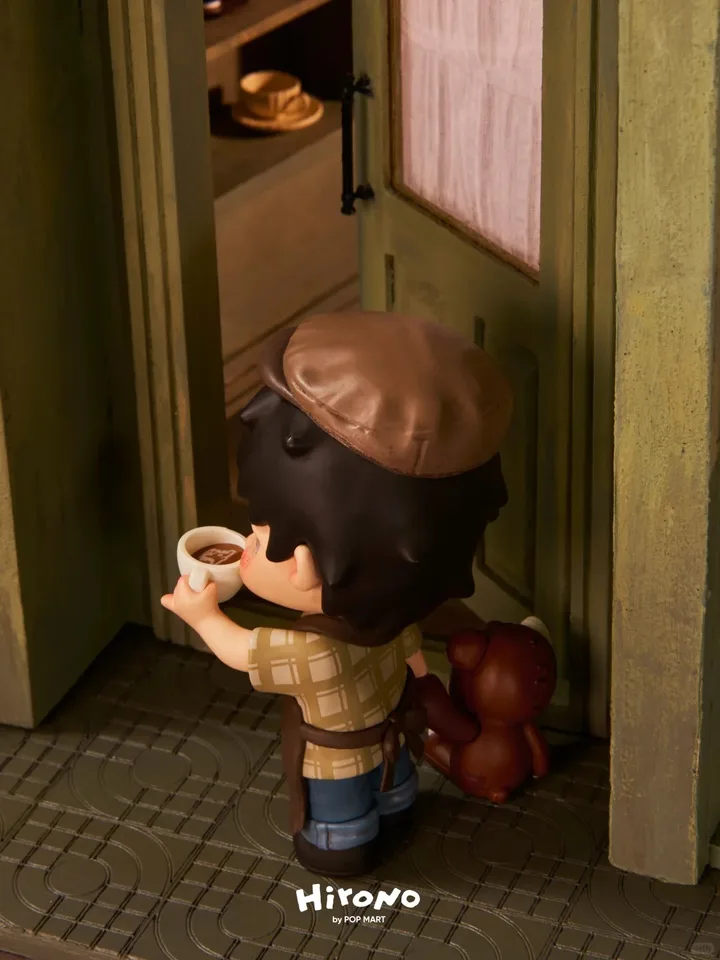 POPMART Original Genuine Hirono Series Coffee Figurine and Travel