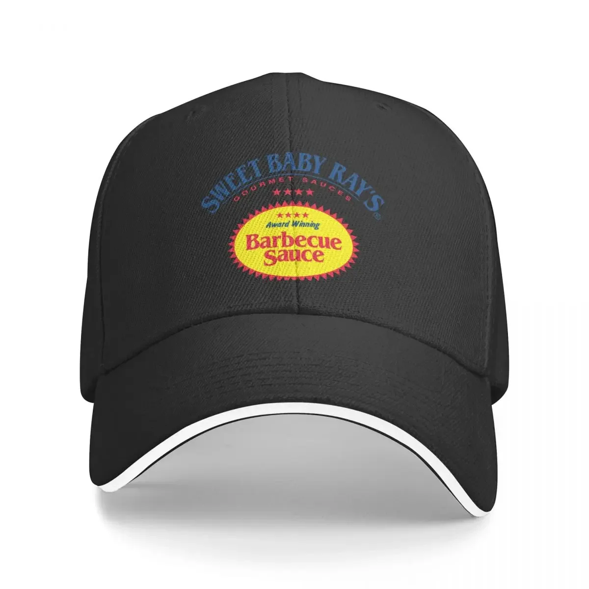 

Sweet Baby Ray's Mark Zuckerberg's BBQ Barbeque Sauce Barbecue Baseball Cap Sunhat Big Size Hat Rave Women Beach Fashion Men's