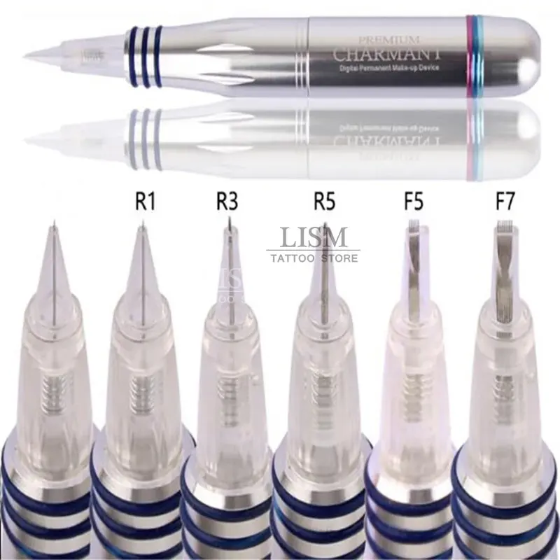 

50 шт Горячая Распродажа спираль одноразовые 8 мм Винт игла для тату-машинок картридж для Charmant Перманентный макияж тату-машинка 1R/3R/5R/5F/7F