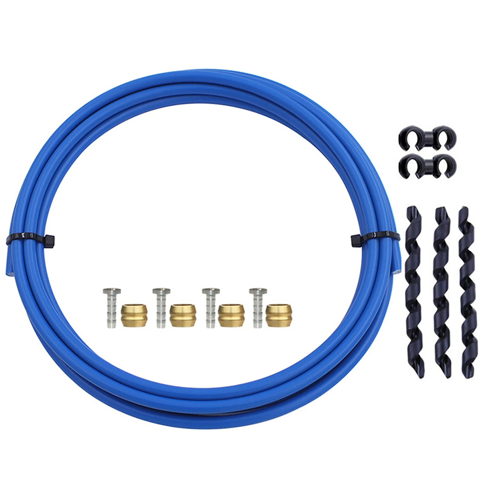 Pwshymi Tuyau De Frein Hydraulique Tuyau D'huile Tressé De 2m