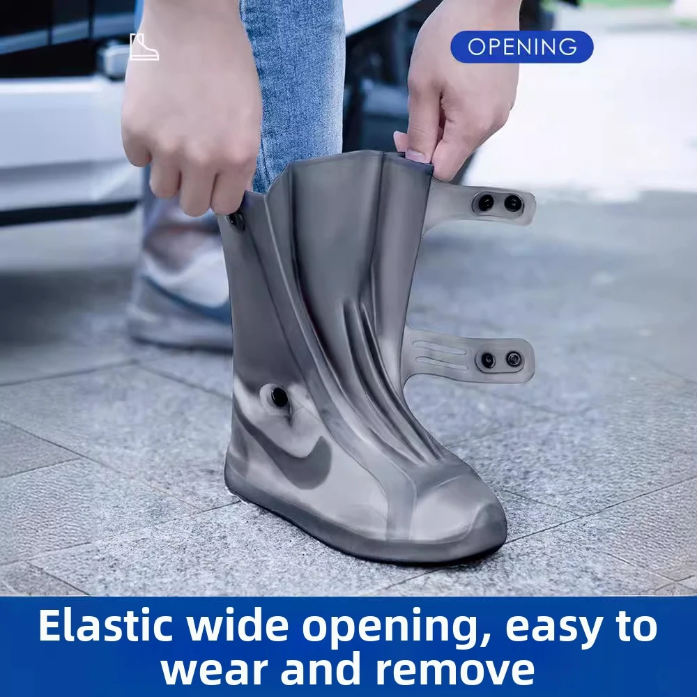 Waterproof Anti-Slip Silicone Rain Shoe Covers