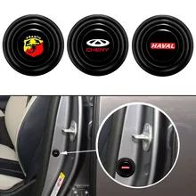 

4Pcs Car Door Shock Stickers Absorber Soundproof Buffer Pier For Haval jolion h6 2020 2021 h2 h3 Car accessories