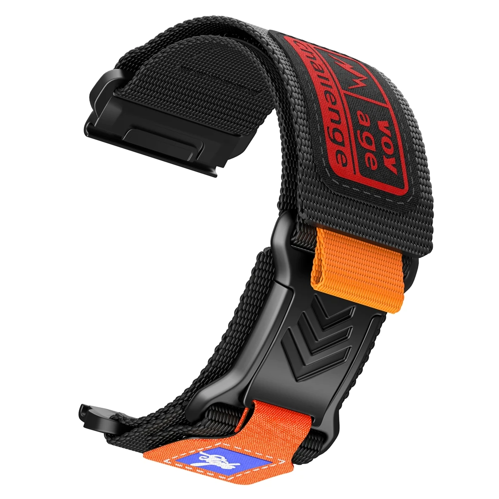 Magnetic Nylon Strap Replacement Wristband, 22/26mm