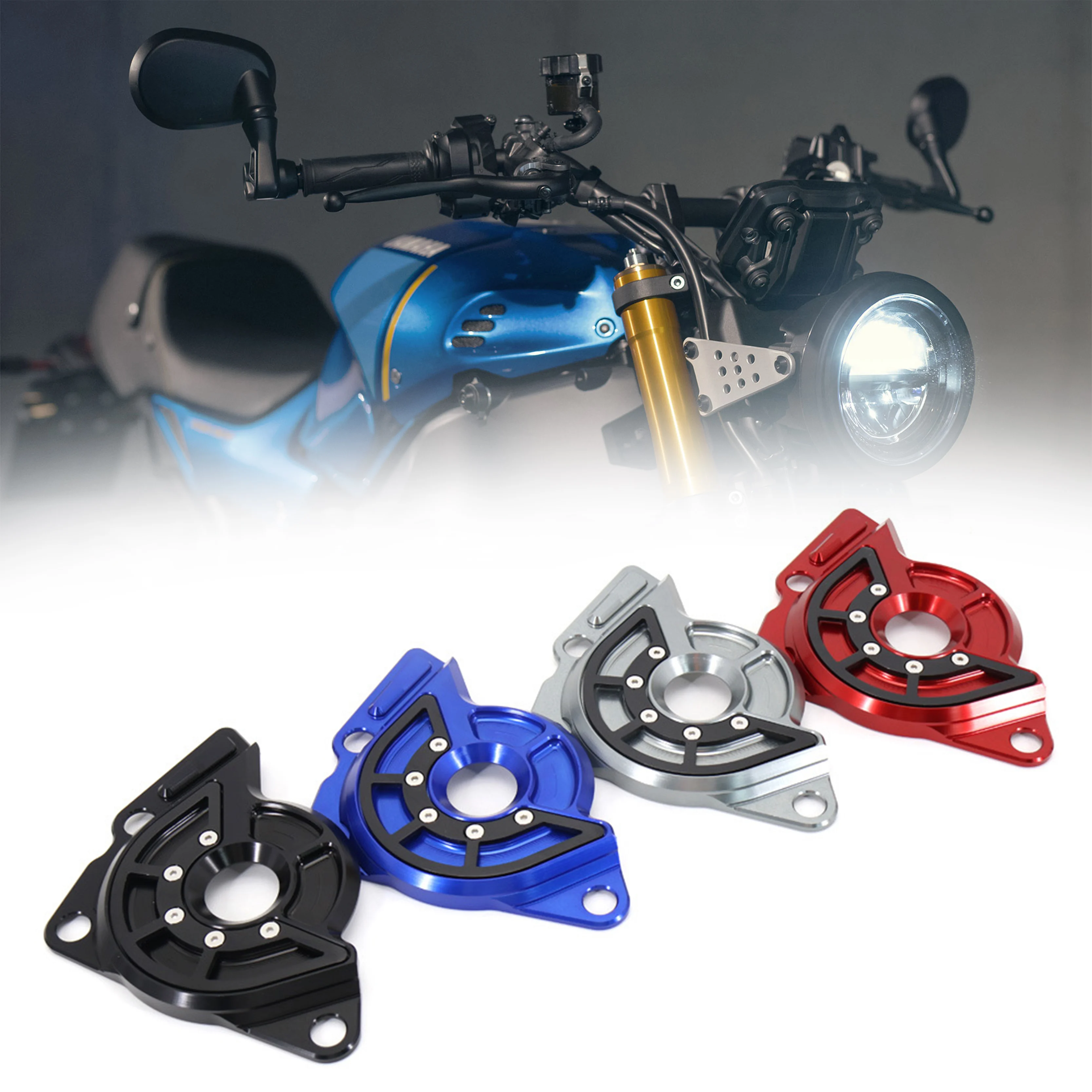 

For Yamaha MT09 Tracer 9 XSR 900 Motorcycle Modification Accessories CNC Aluminum Front Chain Protection Cover
