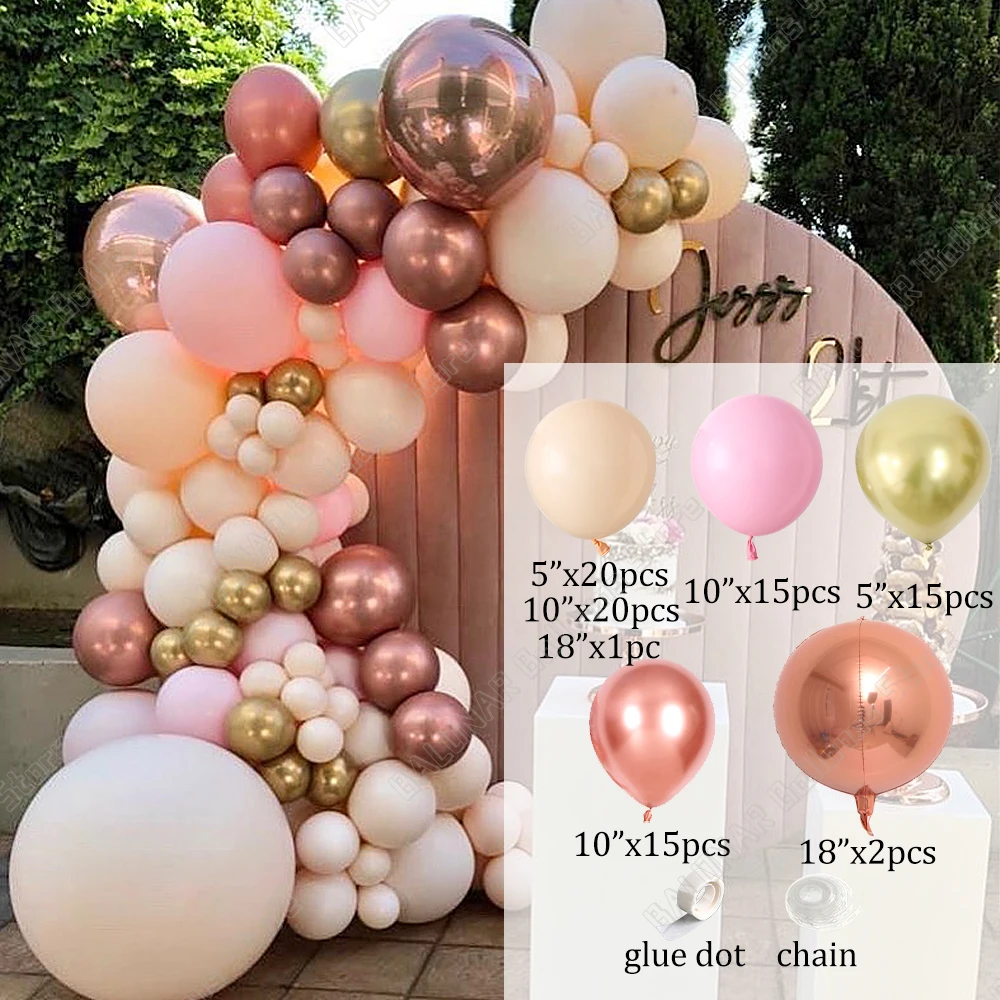 Acquista Kit Arco Ghirlanda Palloncini 102 Pezzi Palloncini Coriandoli Retrò Per Compleanno Baby Shower Matrimonio Laurea Anniversario Decorazioni Per Feste In Italia A Partire Da 13 - Foto 4