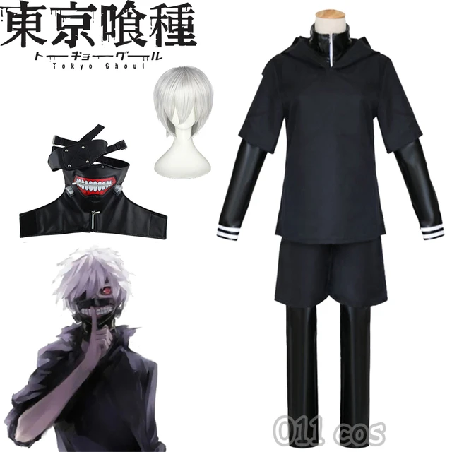 Anime Tokyo Ghoul Ken Kaneki Combat Suit Cosplay Costume – Cosplay