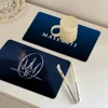 M-Maserati  Super Absorbent Coffee Mat Dish Draining Mat Large Kitchen Drying Mat Quick Dry Bathroom Drain Pad Kitchen 5