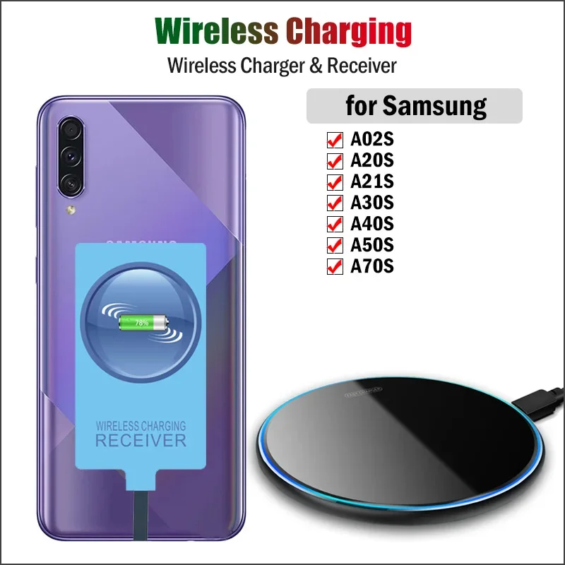 Samsung Galaxy A52s 5g Wireless Charging Qi-Wireless-Charger-Type-C-Receiver-for-Samsung-Galaxy-A05S-A04S-A03S