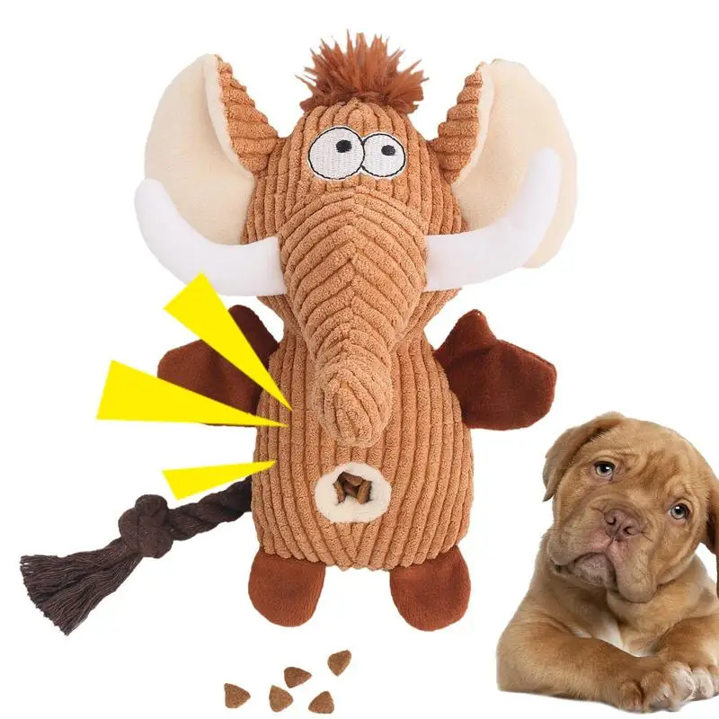 

Squeaky Dog Toys Soft Yet Tough Toy Cute Interactive 2 Ears Squeak Plush Toys For Dogs puppy Stress Release playing pet supplies